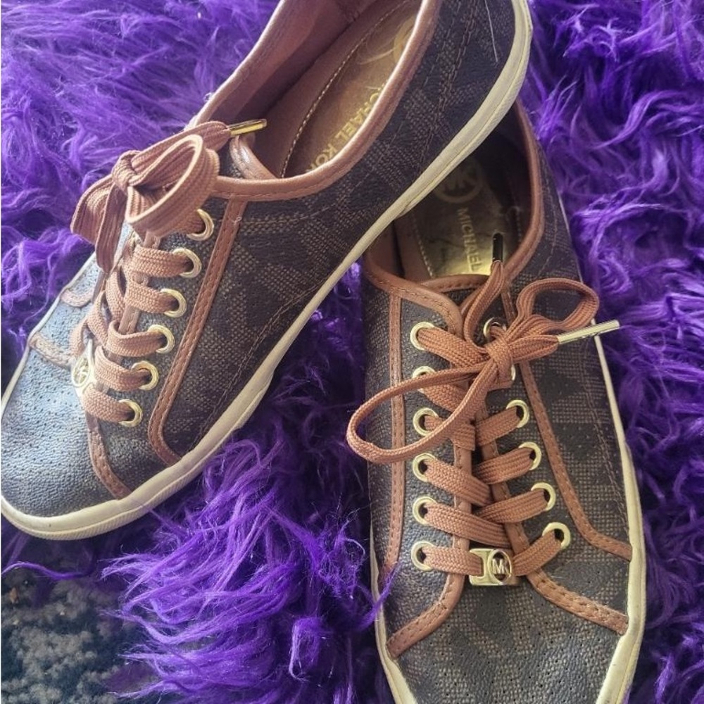Michael Kors Signature Monogram Sneakers